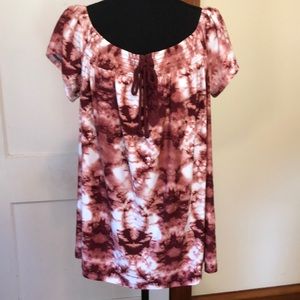 Sauci Plus size 1X comfy tunic Ptp 24”